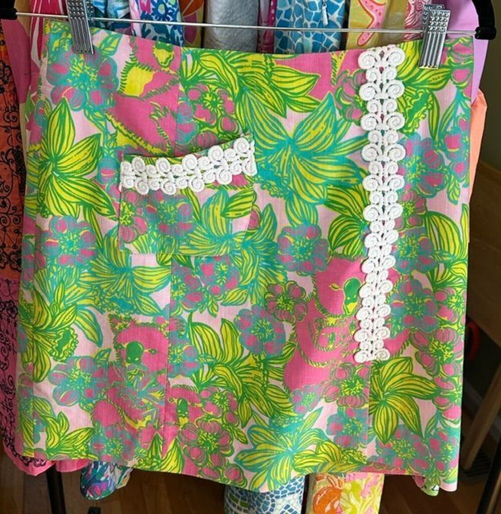 Lilly Pulitzer Originals Vintage Roslyn Skirt Big Squeeze Size 4 Rare! Mint